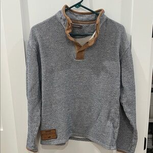 Southern Marsh Blue and Brown Men's Sweater